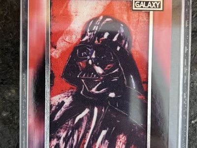 Star Wars Galaxy M-DV Darth Vader Patch Card - Topps Collectible Art Card
