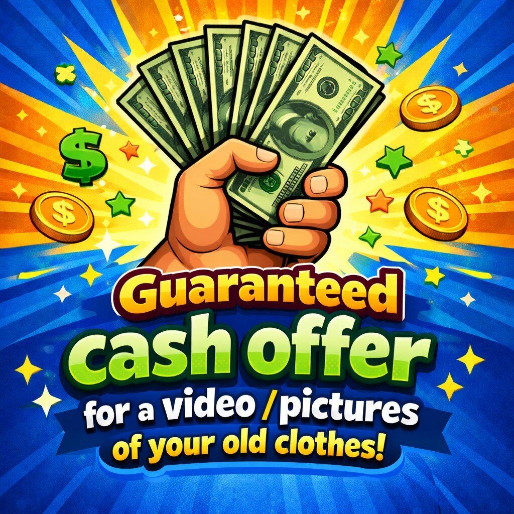 Get Paid to Clean Your Closet!