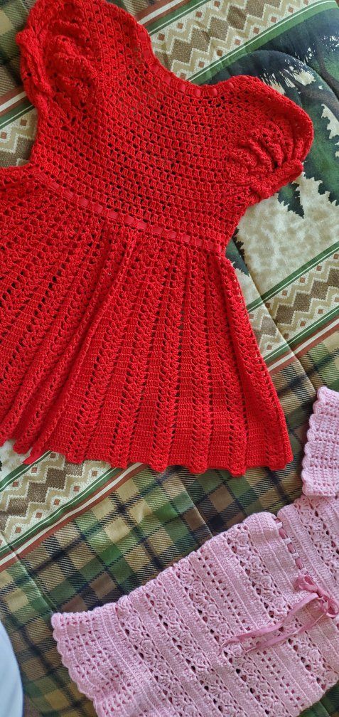 Handmade Crochet Dress 