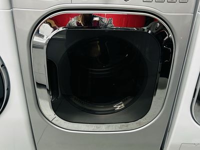 Lg Steam Gas Front Load Dryer With Pedestals