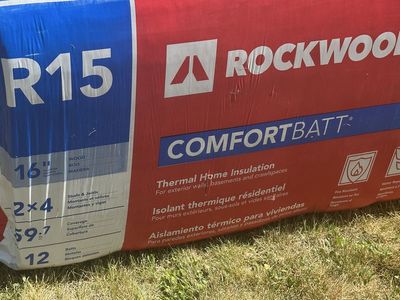 Rockwool comfortbatt insulation