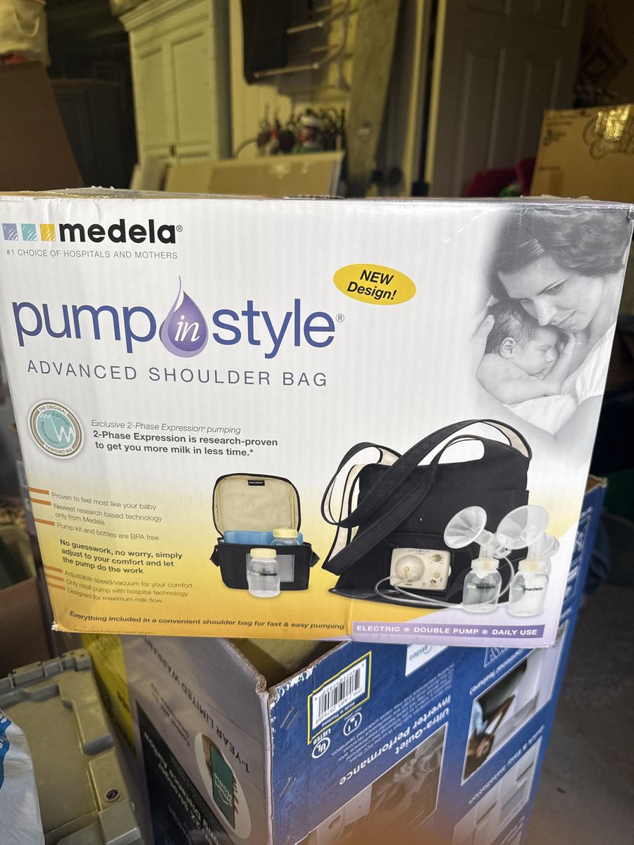 Medela Pump In Style Advanced Shoulder Bag Double Electric Breast Pump, New Design