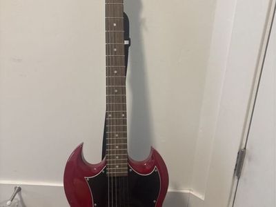 Maestro SG Junior RED Solid Body Electric Guitar