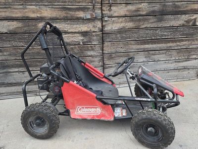 Coleman Powersports gas powered Go-Kart for Kids - Red, Used