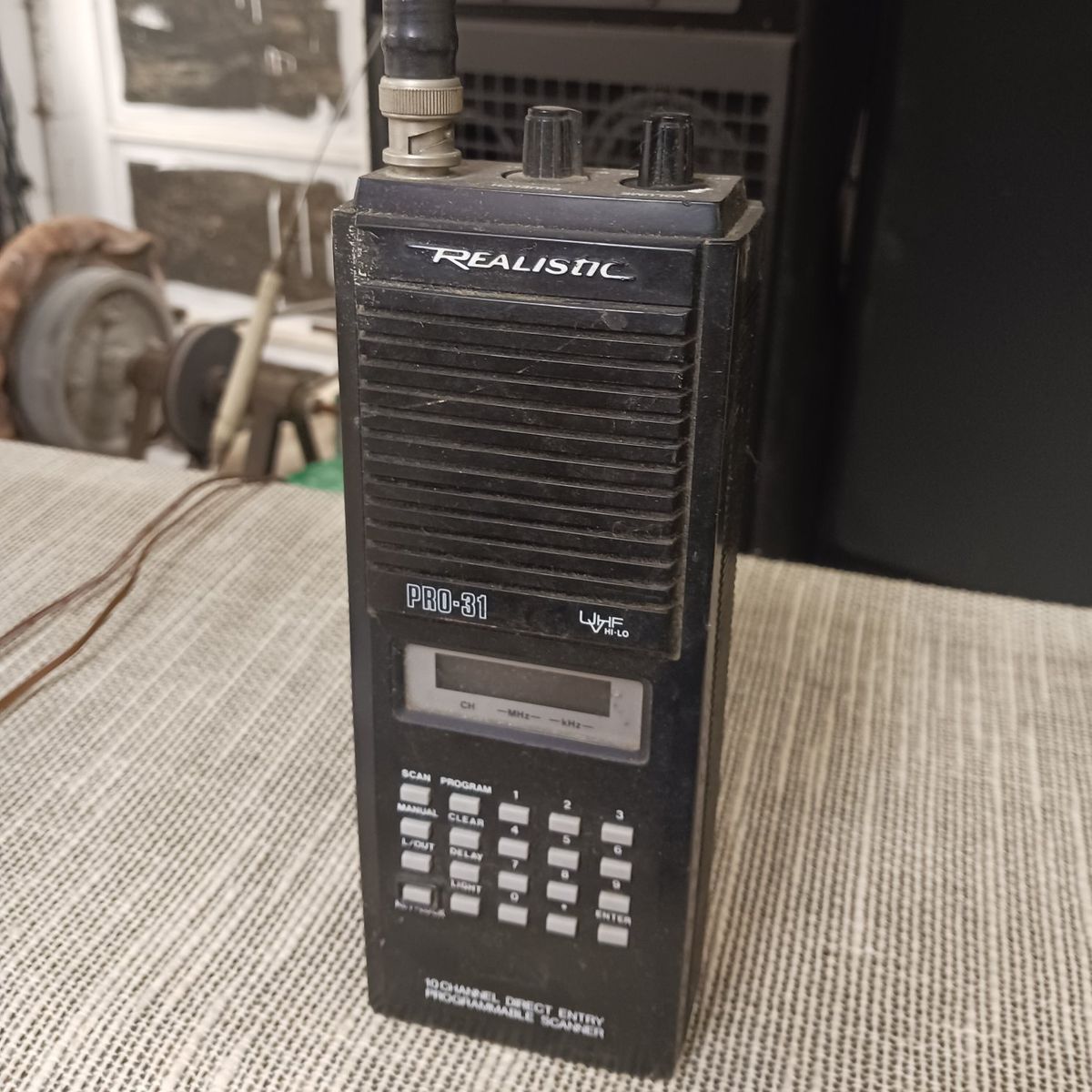 Radio Shack scanner