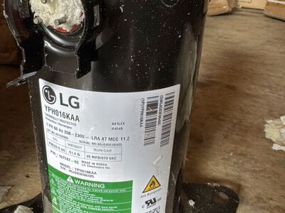 LG 1.5 Ton R-454B Compressor