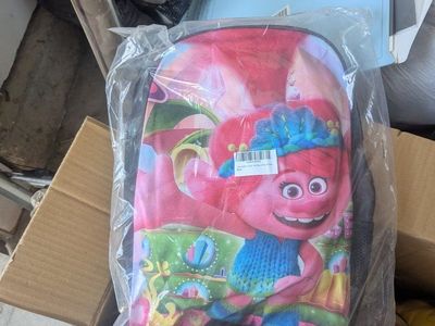 Trolls Poppy Pink Kids Backpack School Bag New
