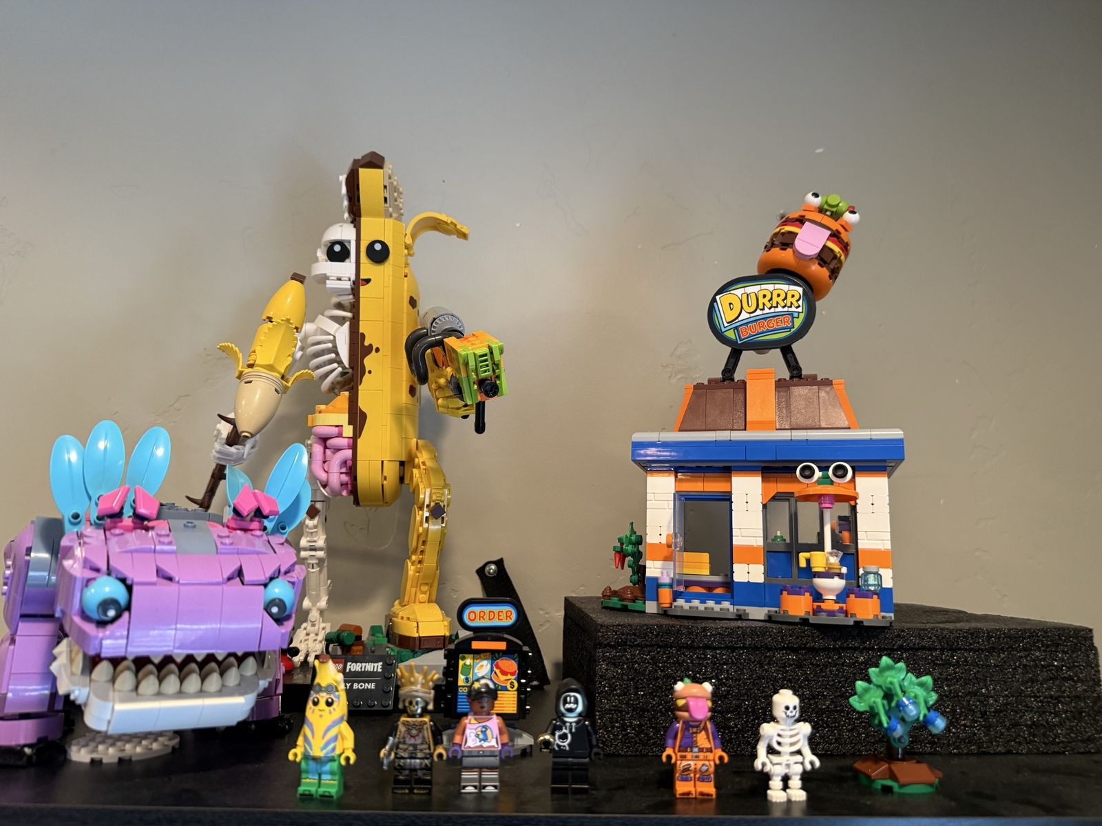 Collection of Lego Fortnite sets