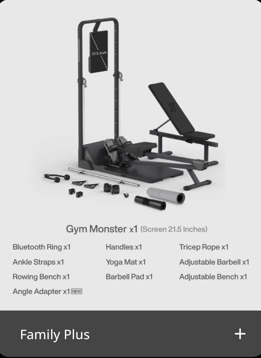 Speediance Gym Monster Family Plus All-in-One Home Gym System