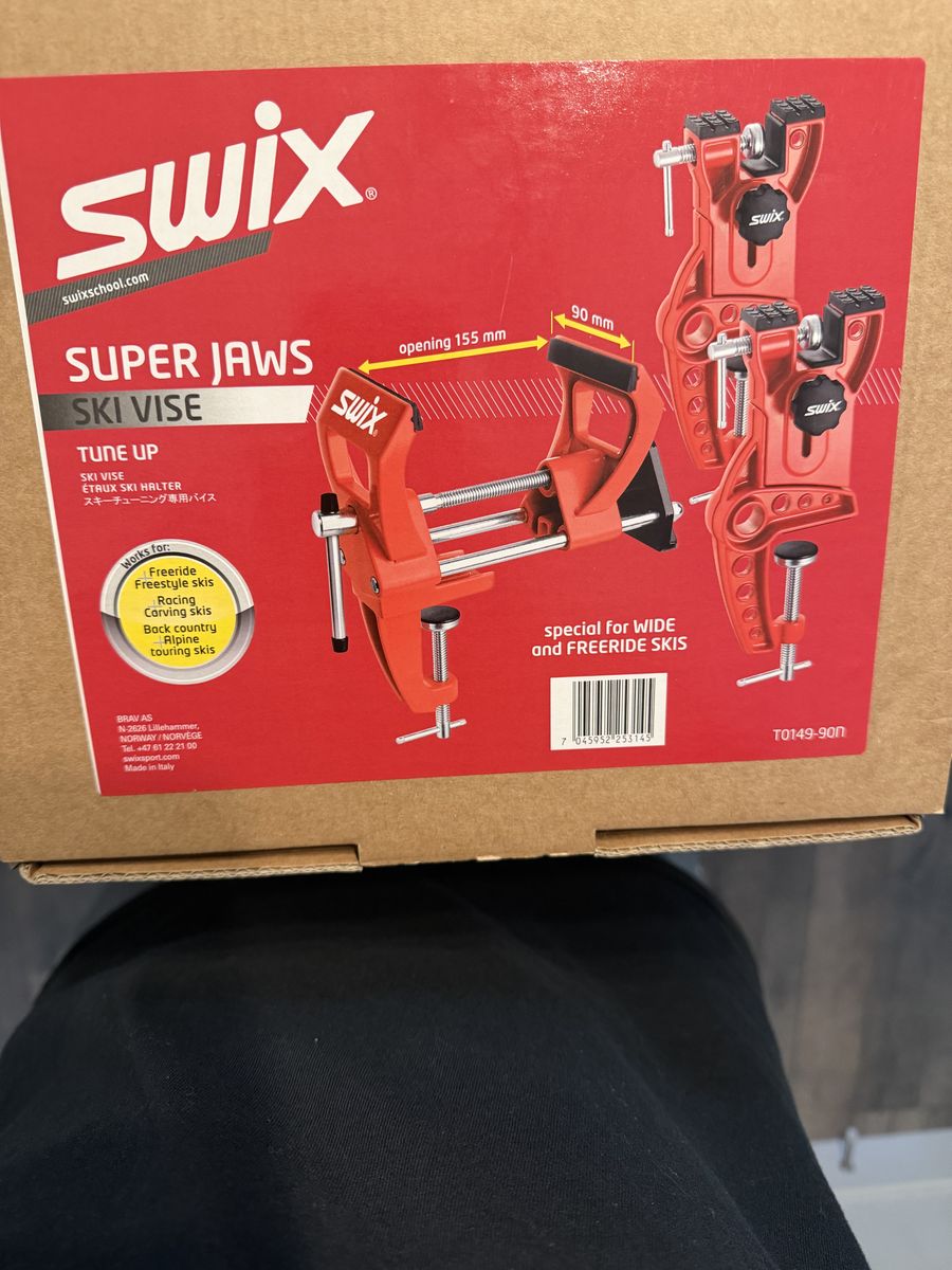 Swix Super Jaws Ski Vise Tune Up Tool
