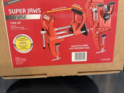 Swix Super Jaws Ski Vise Tune Up Tool