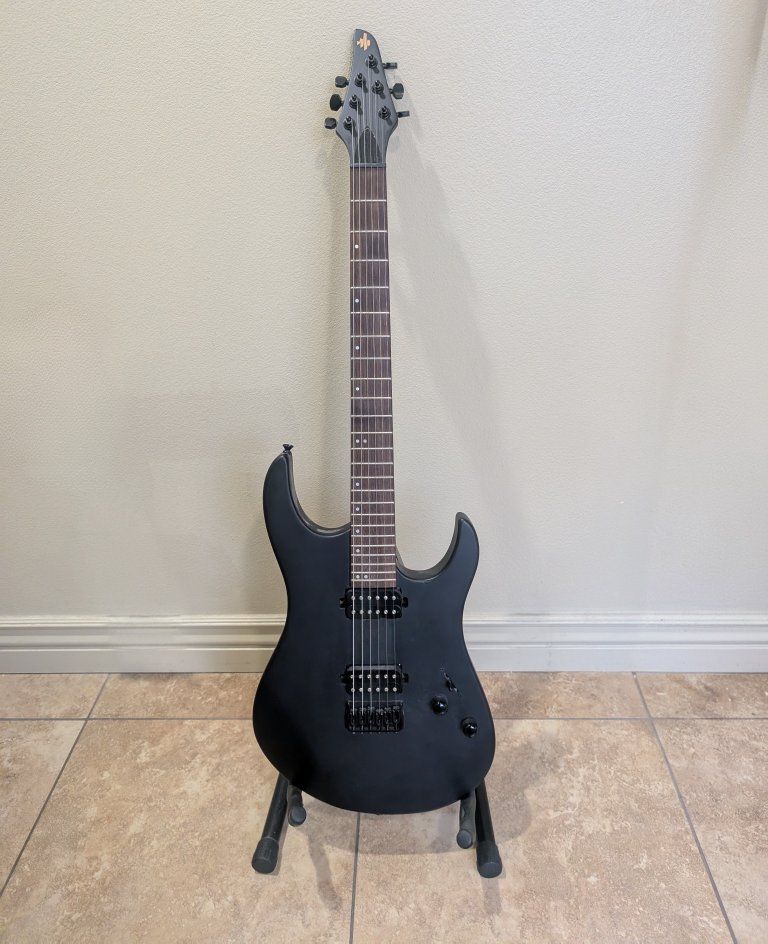Black Electric Guitar