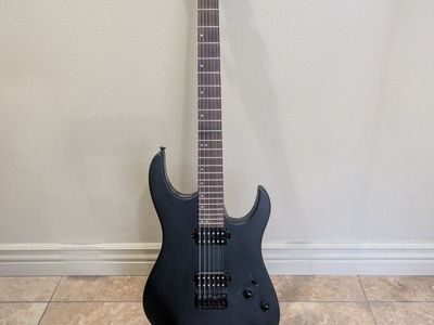 Black Electric Guitar