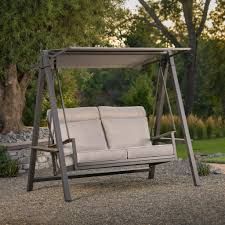 SunVilla Pine Knoll Cushion Outdoor Patio Swing  1807161 #107089