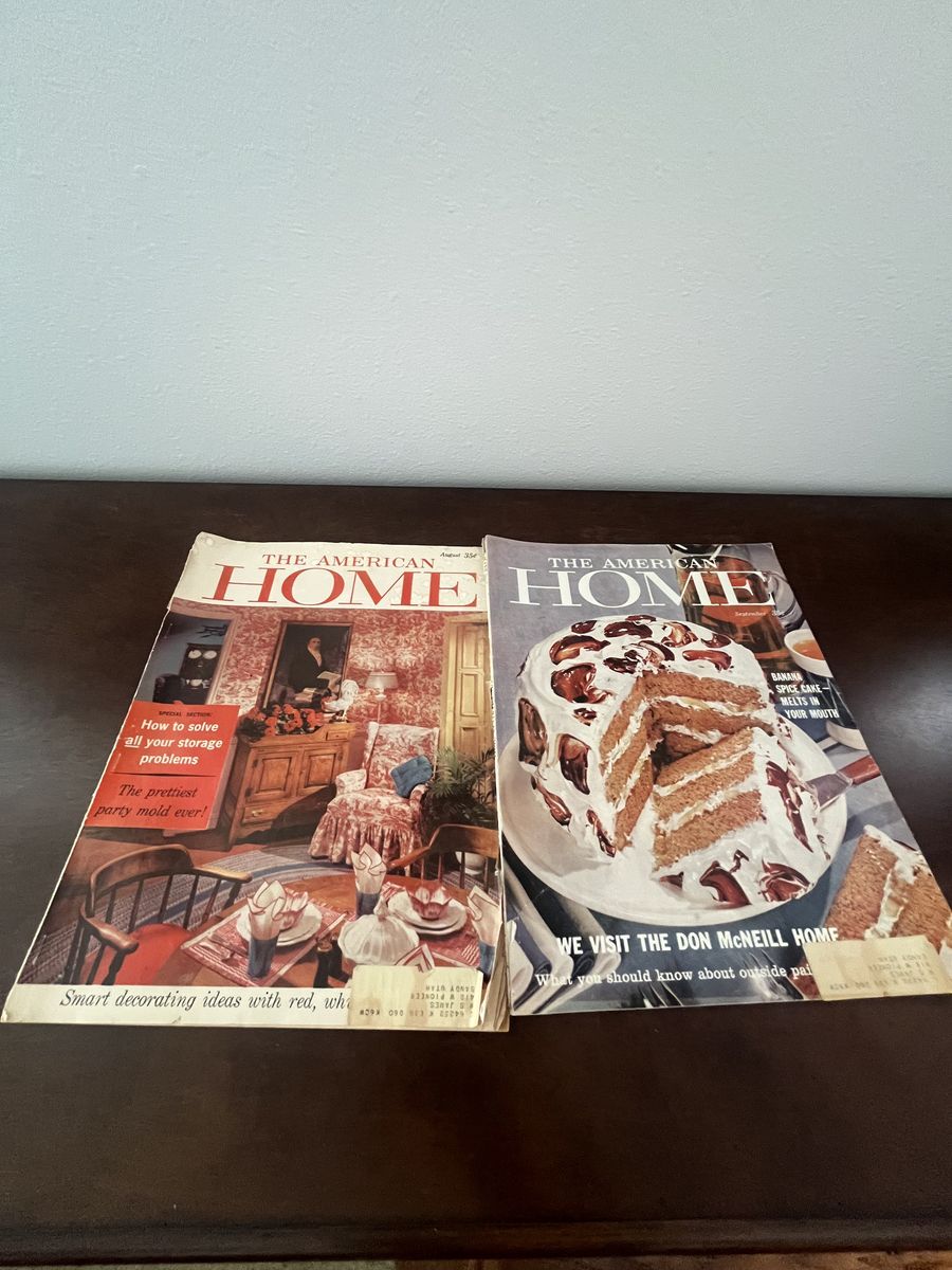 Vintage American Home Magazines from 1959