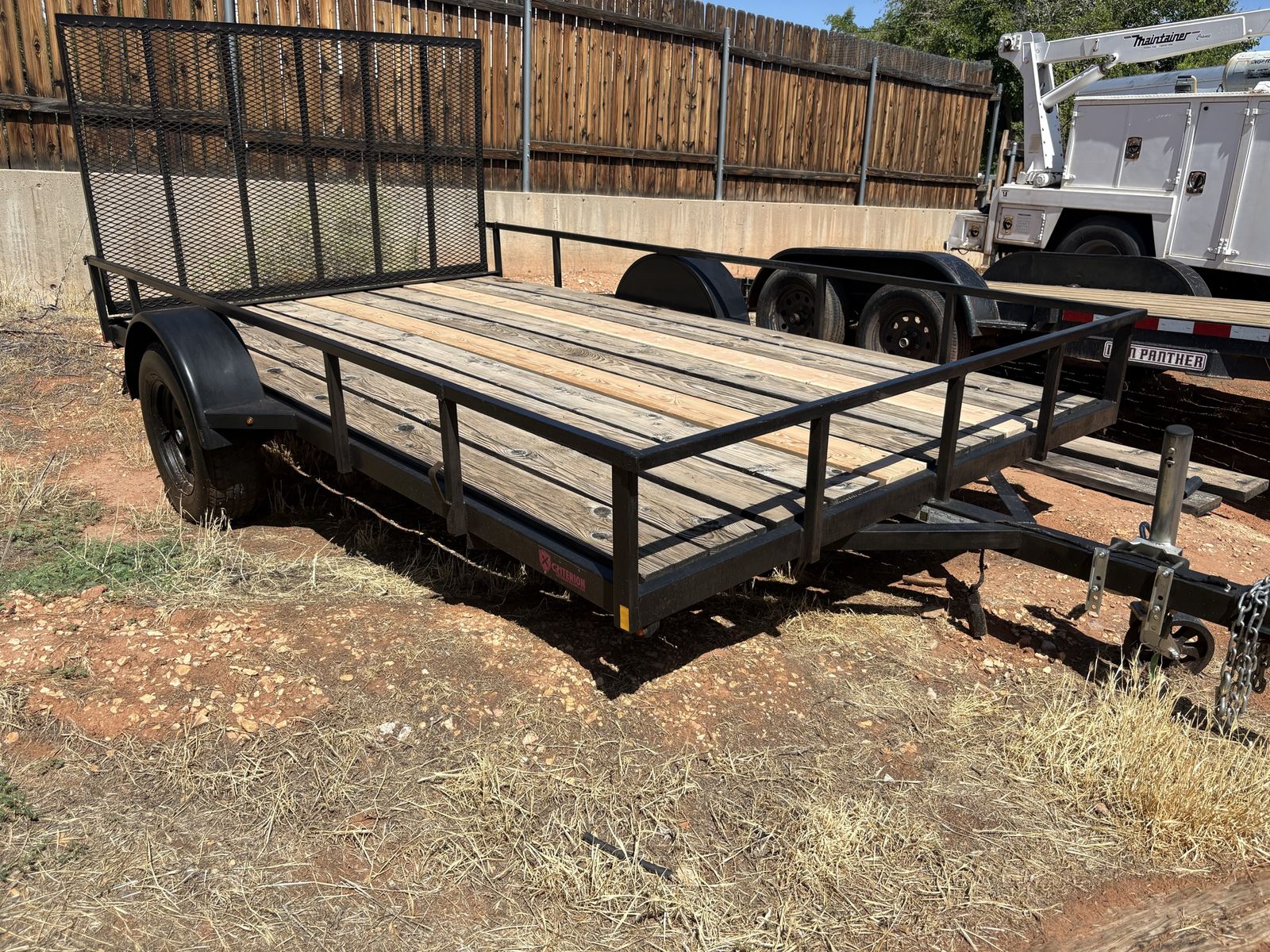 2020 Criterion 7x12 Utility Trailer