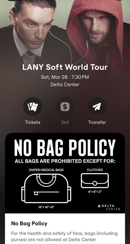 LANY Tickets - 2 Floor Seats