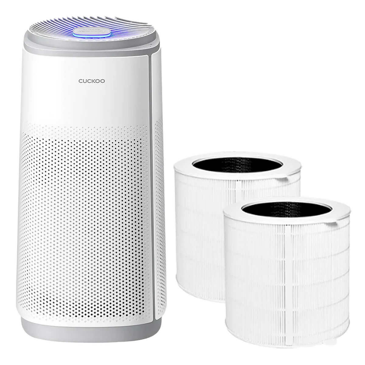 CUCKOO CAC-K1910FW True HEPA 5-Stage Air Purifier with Replacement Filter 1035104 #95306