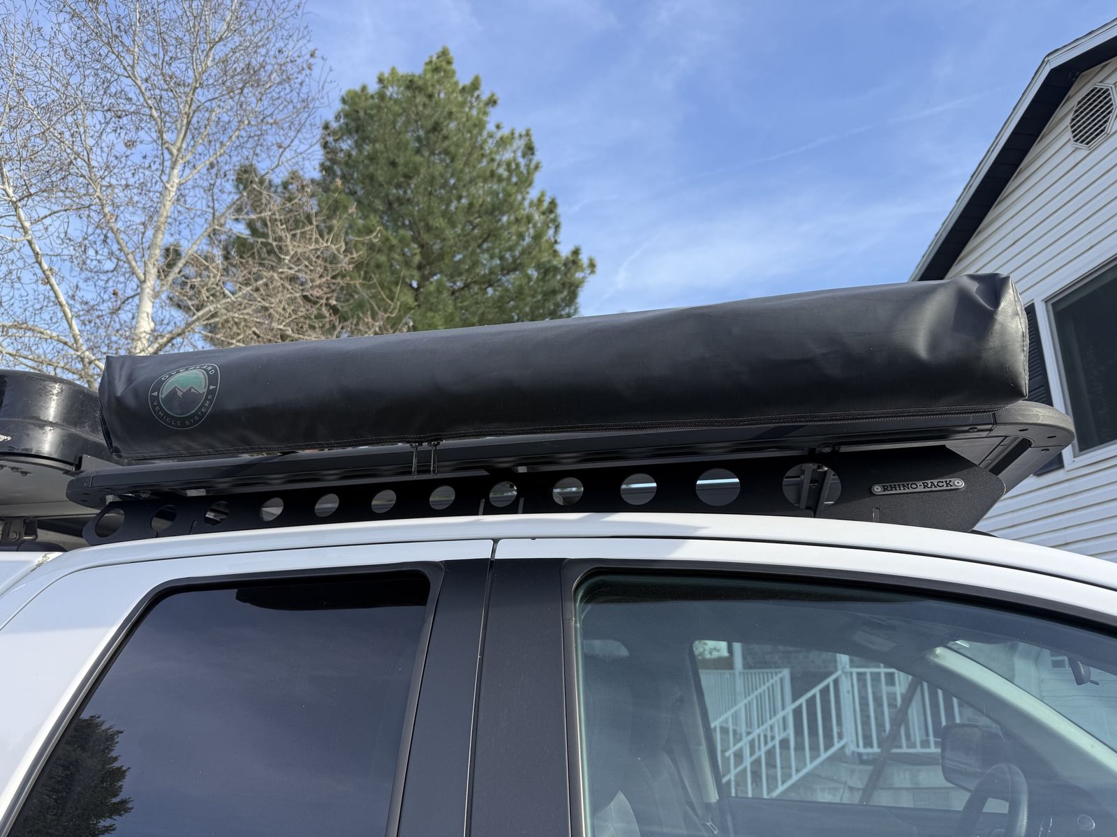 Overland Vehicle System Nomadic Car-Side Shower