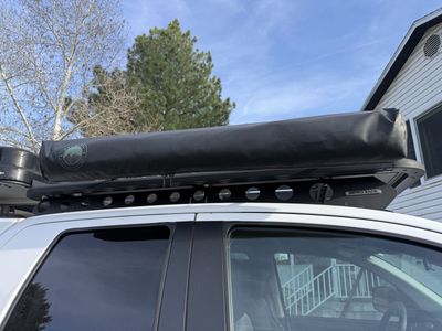 Overland Vehicle System Nomadic Car-Side Shower