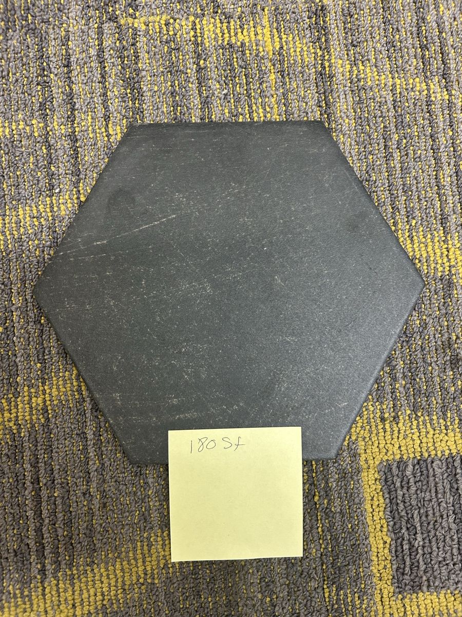 Hexagon Black tile