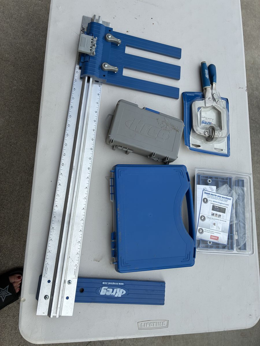 KREG pocket-hole wood working tools