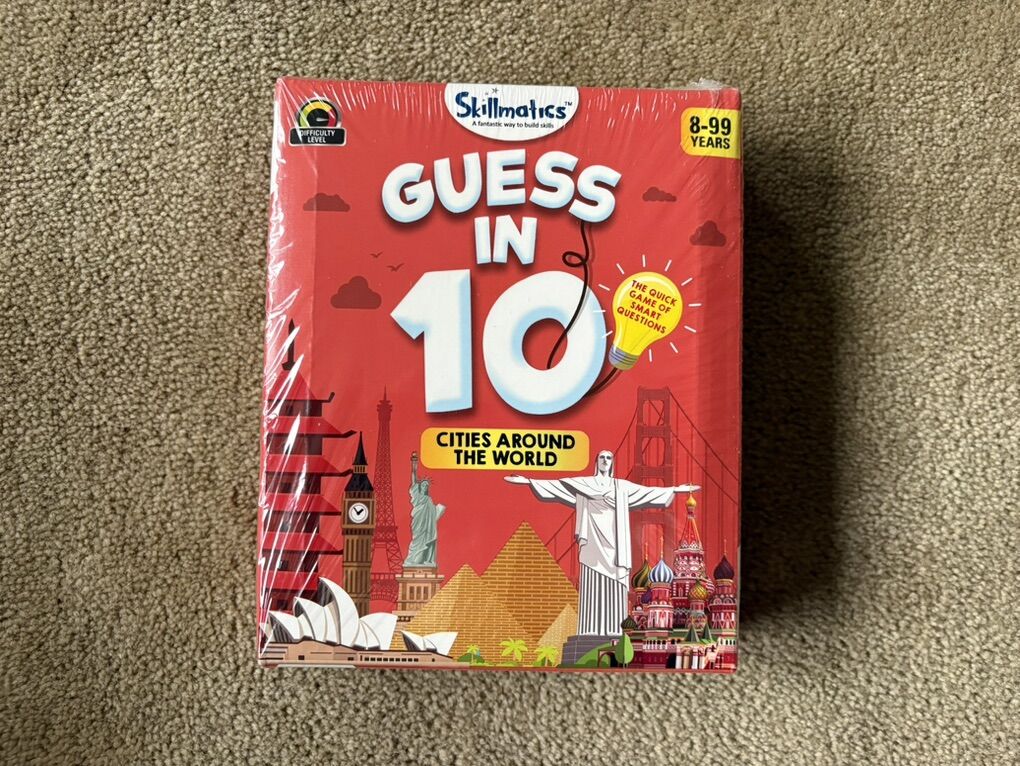 NEW Guess in 10: Cities Around the World Game