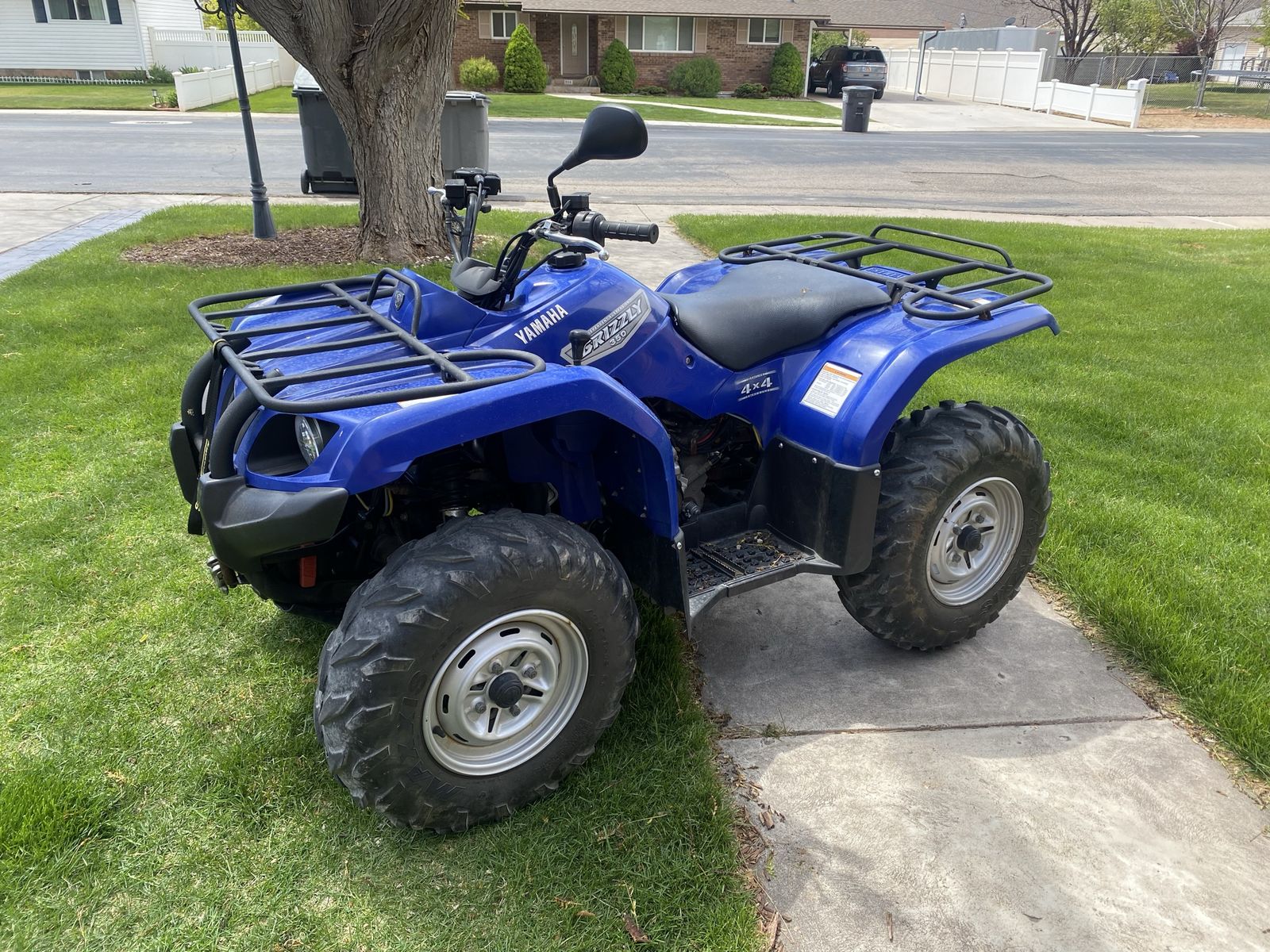 2007 Yamaha grizzly 350 4x4   237 original miles