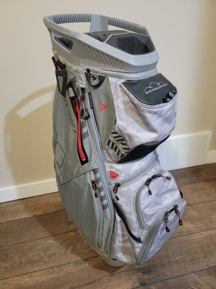 Sun Mountain C-130 Gray Cart Bag