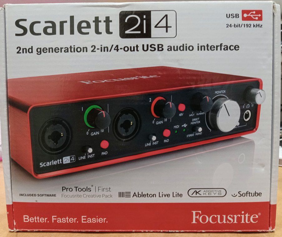 Focusrite 2i4 Audio Interface