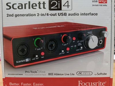 Focusrite 2i4 Audio Interface