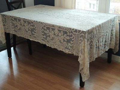 Cloth and Lace Tablecloth