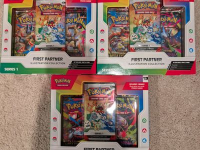 Pokemon first partner collection