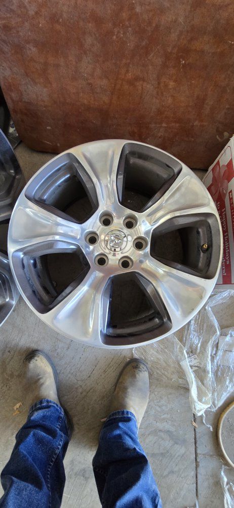 Set of 4 OEM Factory Ram 1500 20-Inch Alloy Wheels Rims