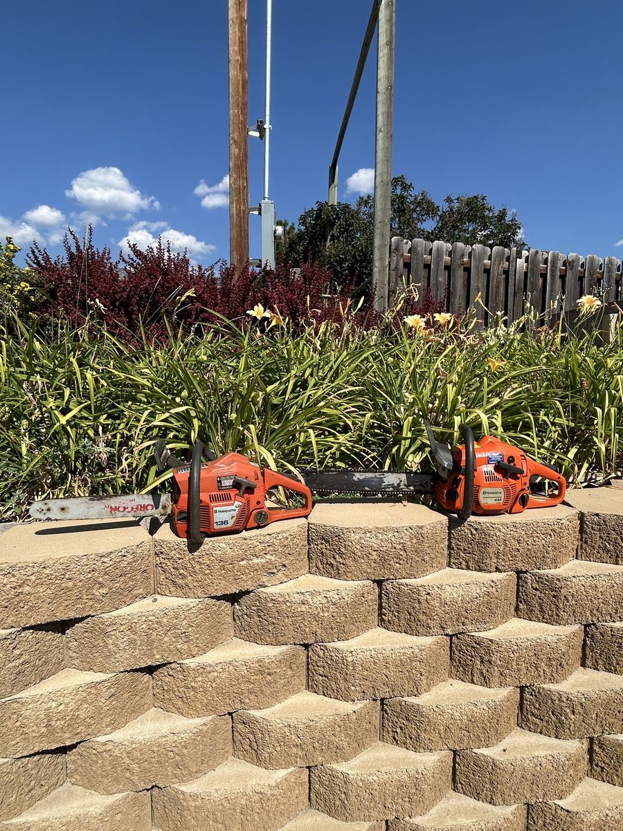 Pair of Husqvarna Chainsaws (445 & Rancher) – Start & Run!