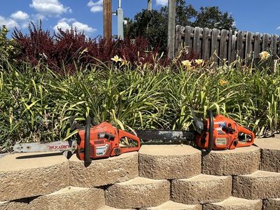 Pair of Husqvarna Chainsaws (445 & Rancher) – Start & Run!