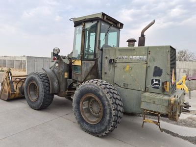 John Deere 544D Wheel Loader with Grapple Bucket