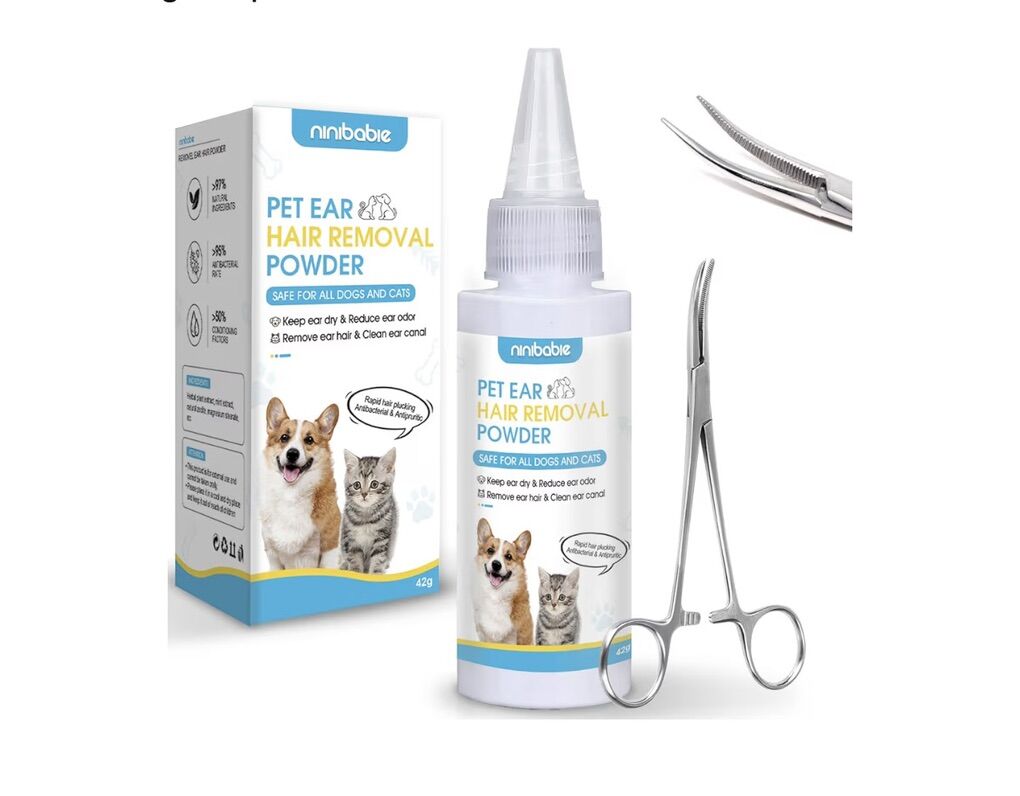 Dog Ear Cleaner, Ear Powder, Infection Treatment