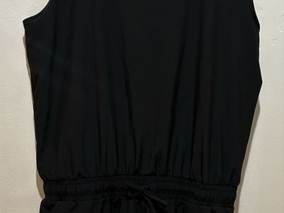 NWT Albion Black Shorts Romper Women's Size XL