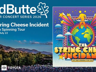 The String Cheese Incident: Just Keep Spinning Tour Ticket - Red Butte Outdoor Concert Series 2026