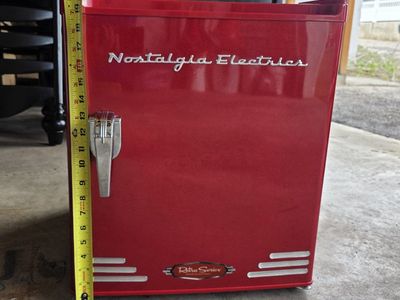 Nostalgia Electrics Retro Series Mini Fridge.