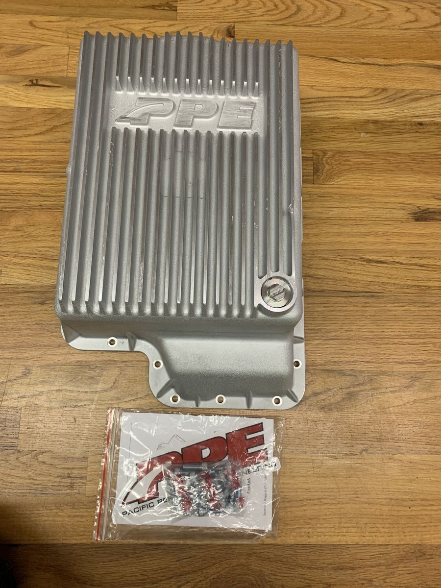 PPE Heavy-Duty Cast Aluminum 5R110 Transmission Pan for 03-10 Ford F-250 F-350 Super Duty 6.0L 6.4L Power Stroke PPE 328051000