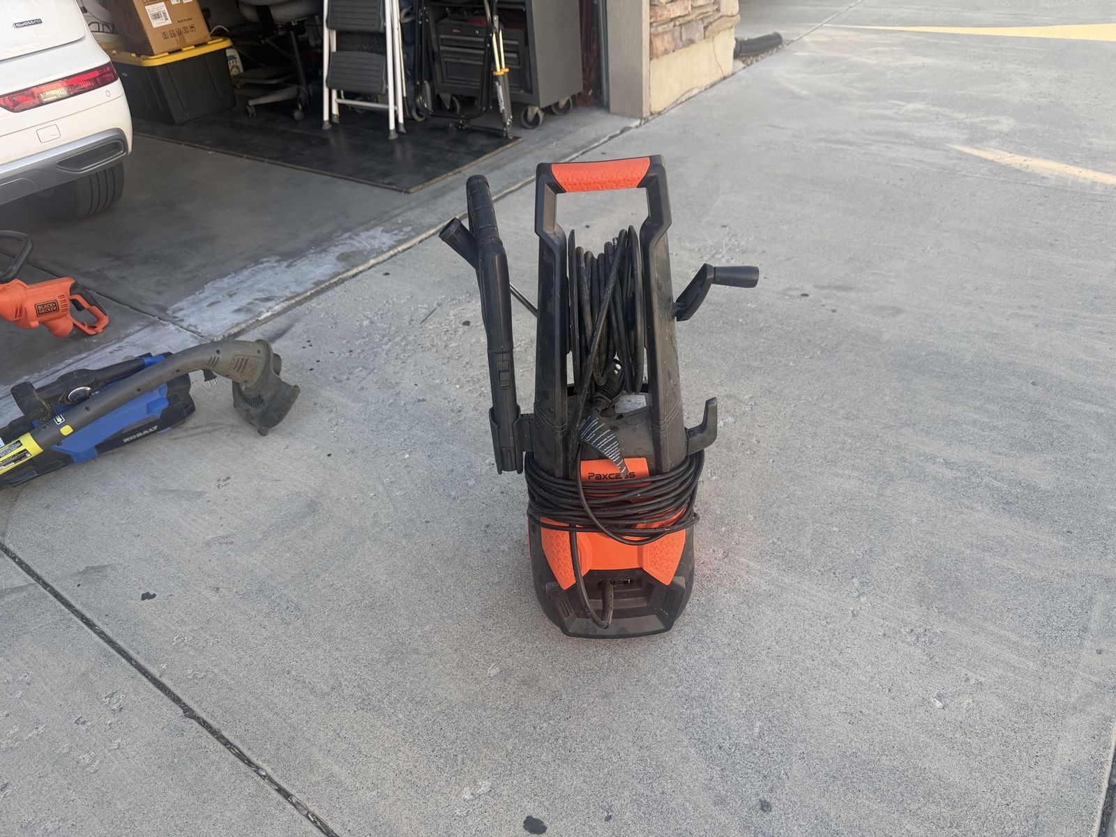 Paxcess Electric Pressure Washer with Hose Reel