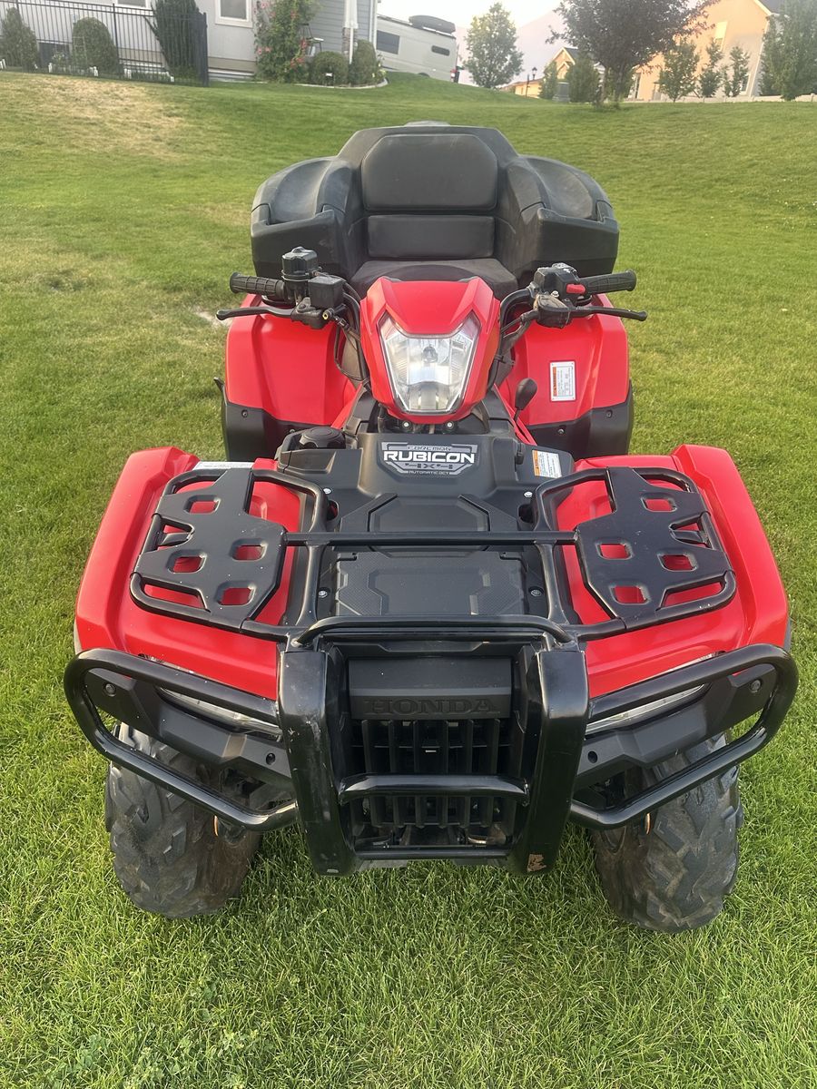 2022 Honda Rubicon 520 AT low miles