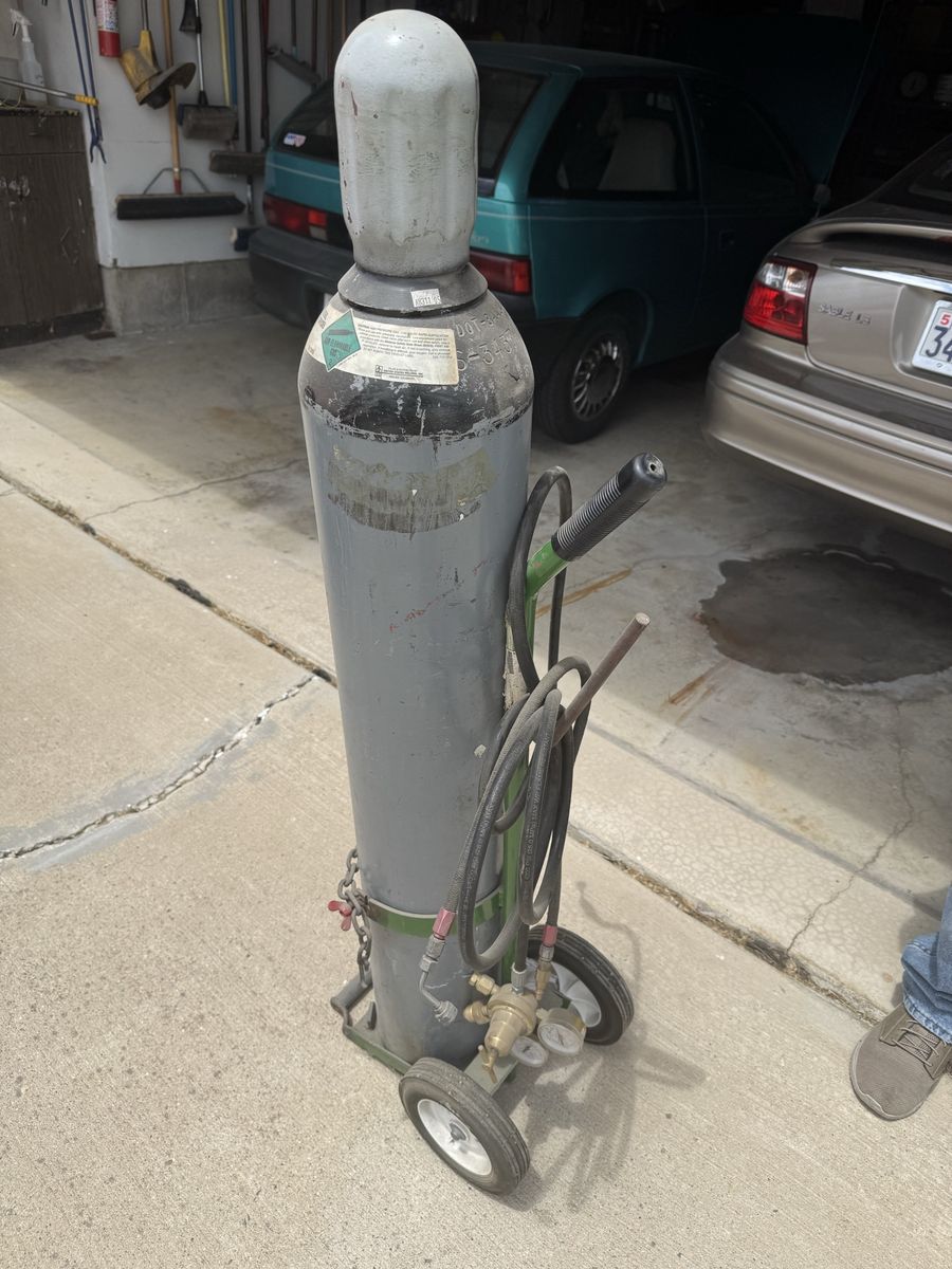 Nitrogen Tank Setup – Customer Owned Cylinder