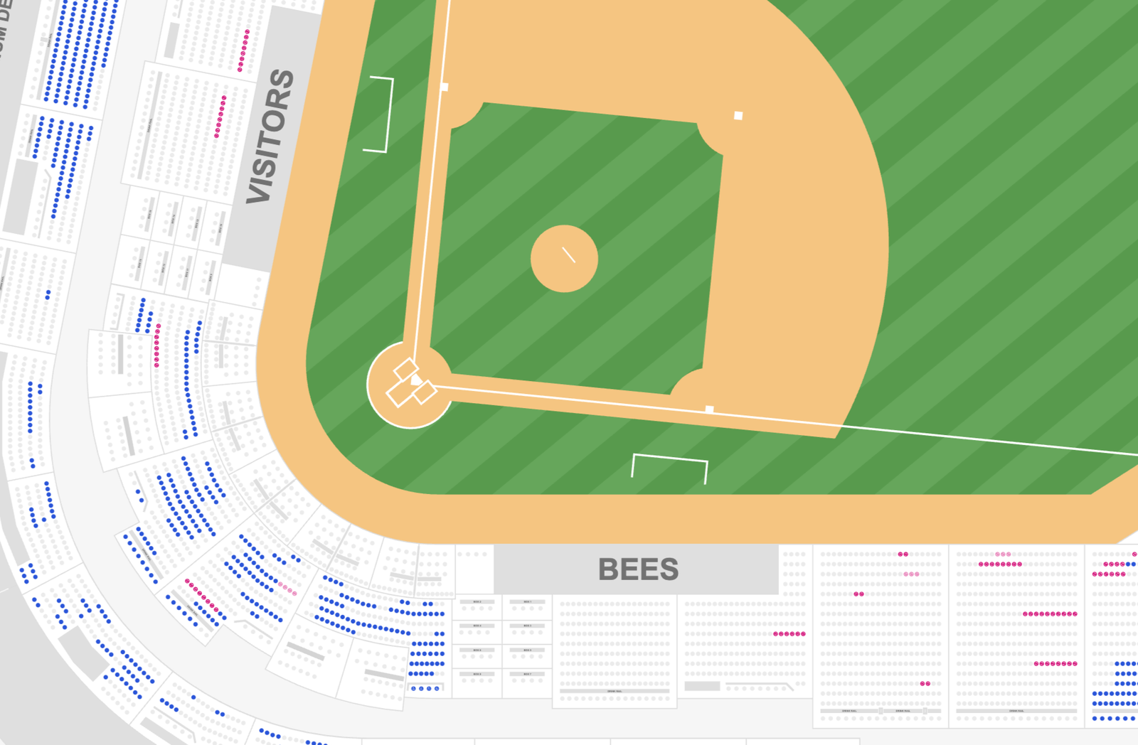Front row Bees tickets