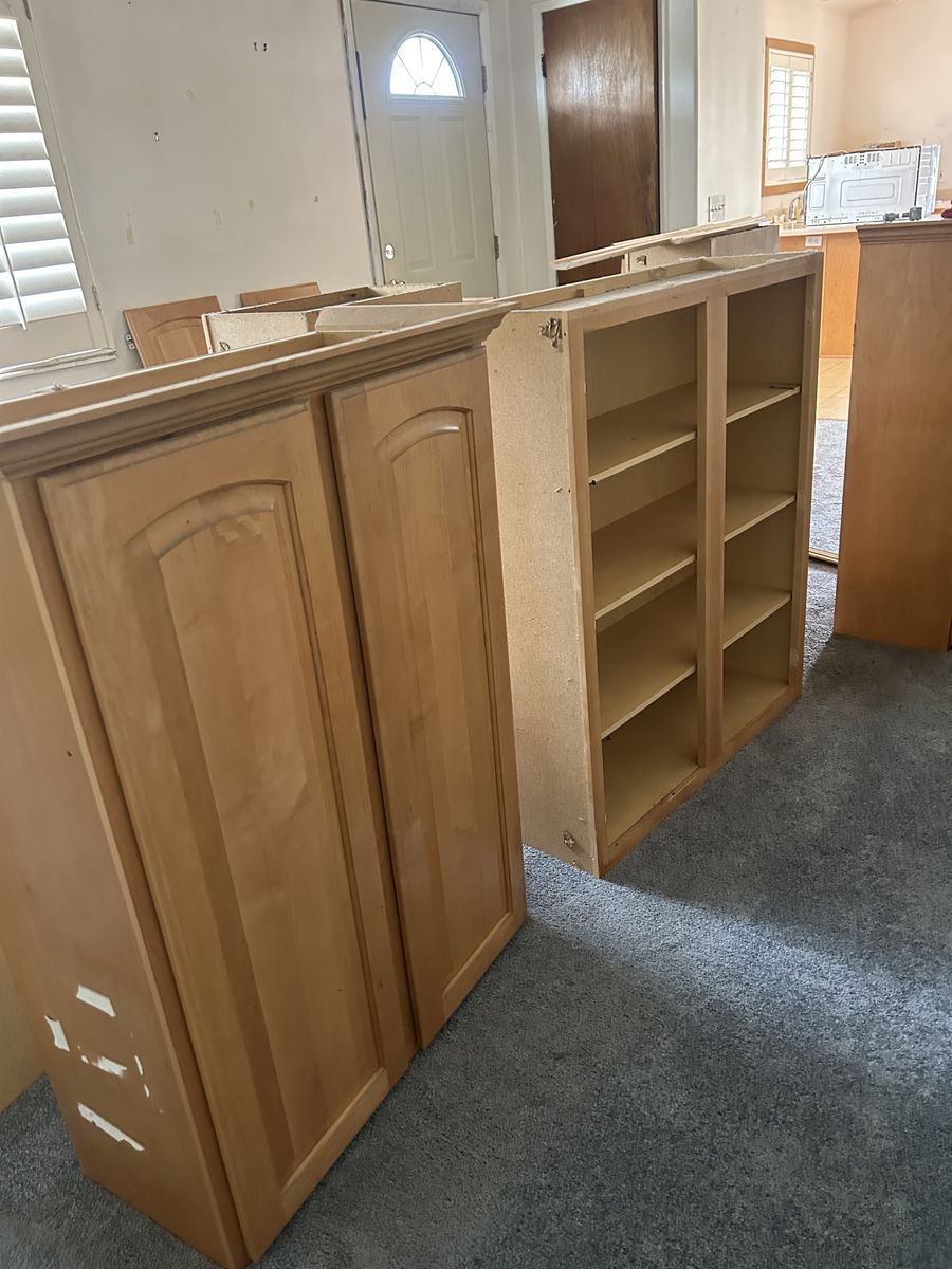 Kitchen cabinets