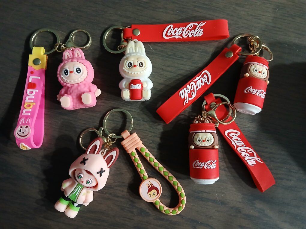 LaBuBu Silicone Keychains - New