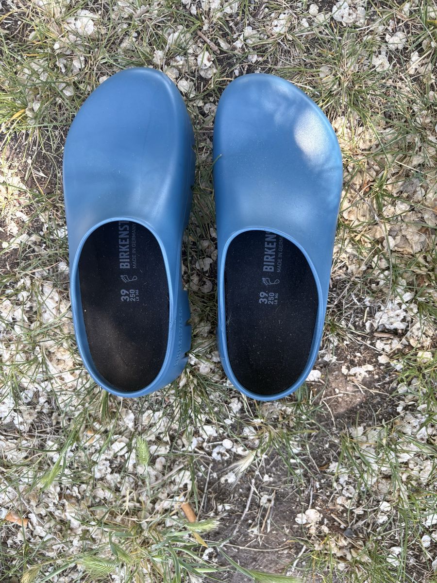 Birkenstock Boston EVA Clogs - Teal - Size 39 (US Women's 8 / Men's 6)