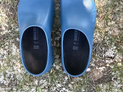 Birkenstock Boston EVA Clogs - Teal - Size 39 (US Women's 8 / Men's 6)